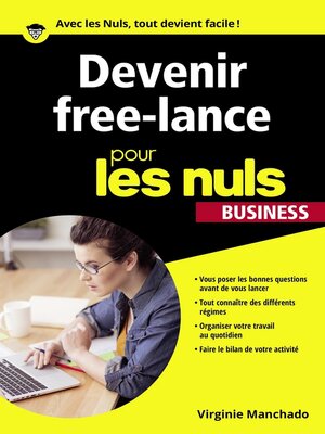 cover image of Devenir Free-lance Pour les Nuls Poche Business